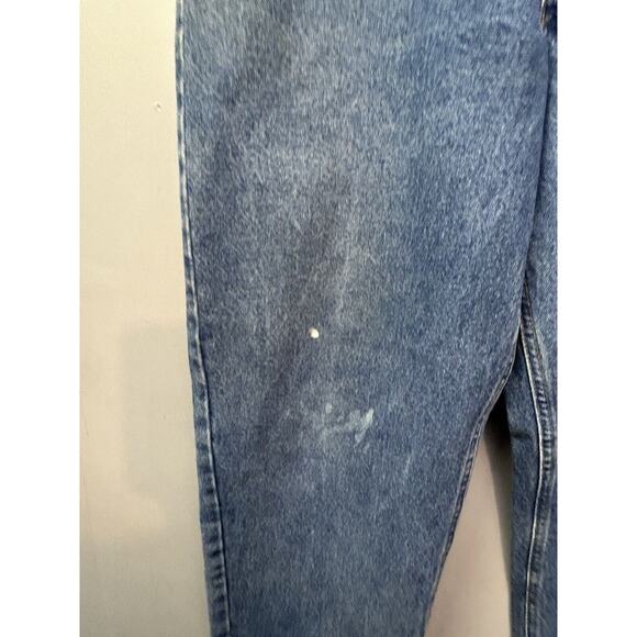 Carhartt B17 DST Relaxed Fit Denim Blue Jeans Mens 40x34 Workwear 5 Pocket - Picture 8 of 9